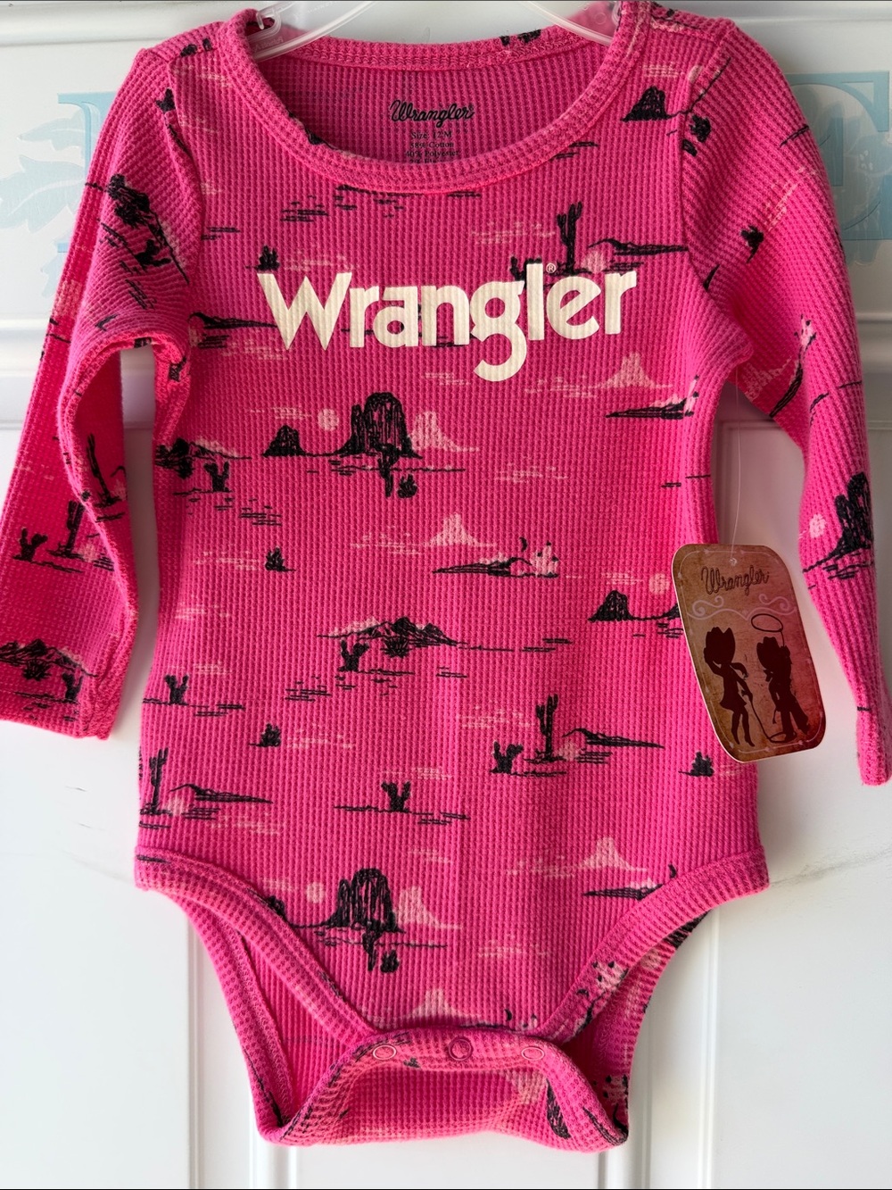 Wrangler Littles Girls Onesie